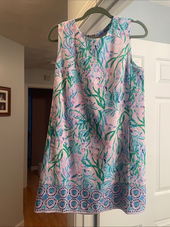 Lilly Pulitzer Dresses & Skirts - Lilly Pulitzer Edita Size 10 Shift Dress ‘Seacret Escape’ Print